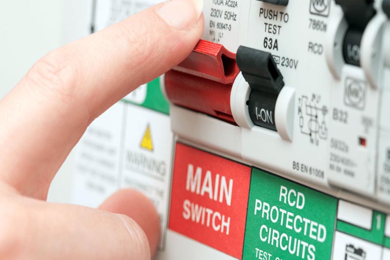 Tripping Power from the Mains